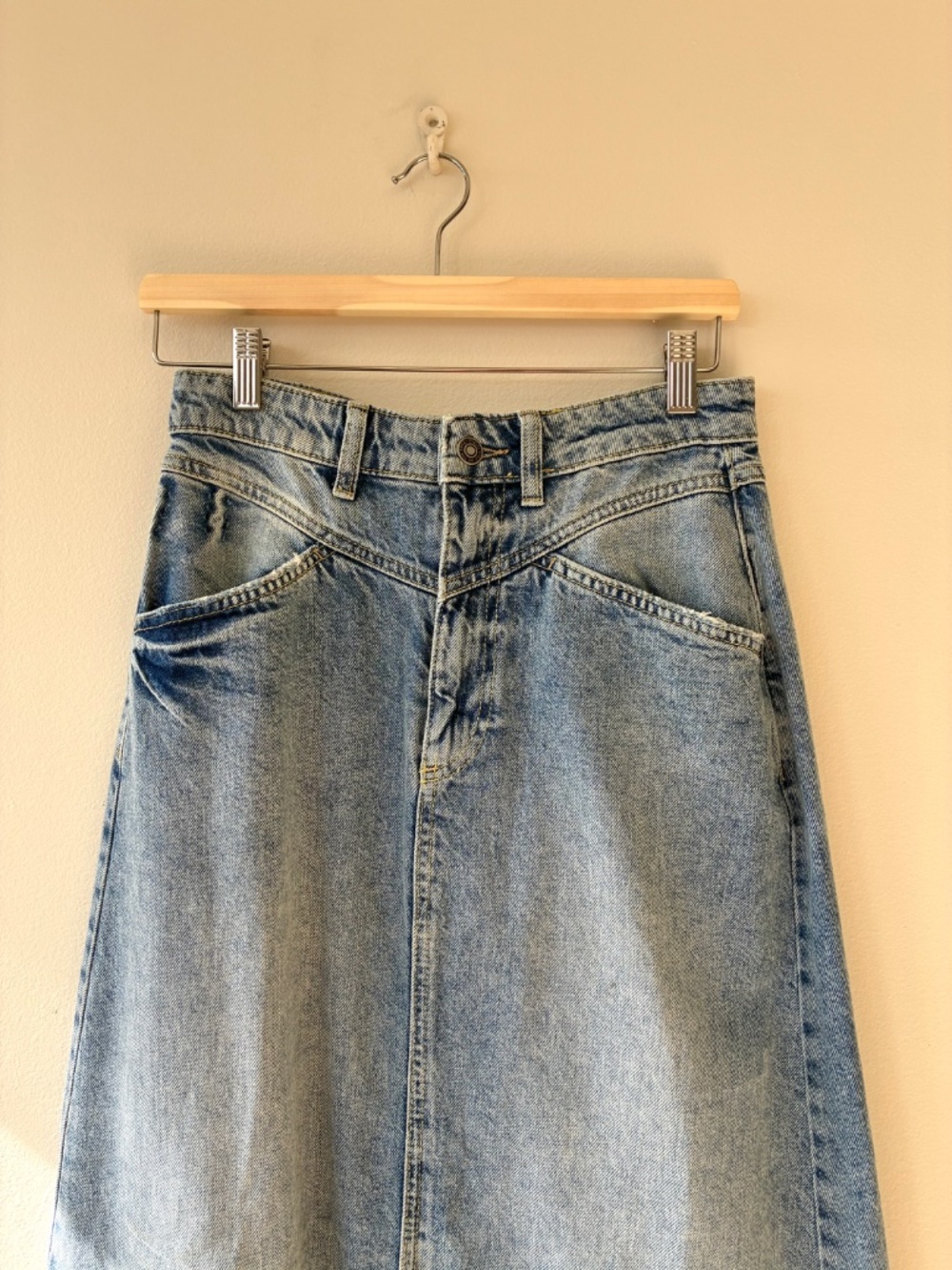 We The Free Denim Skirt - Picture 2 of 7